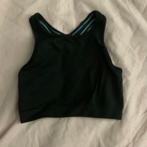 Ivivva Black Crop Top